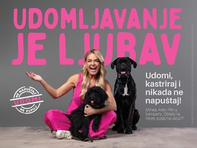 Minea: „Udomljavanje je ljubav!“